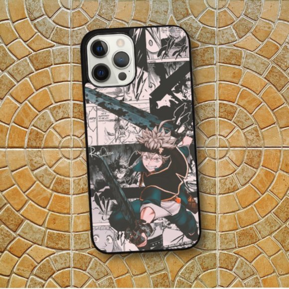 Asta Black Clover Anime iPhone Case - Picture 1 of 1